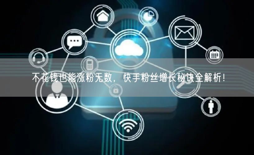 不花钱也能涨粉无数，快手粉丝增长秘诀全解析！