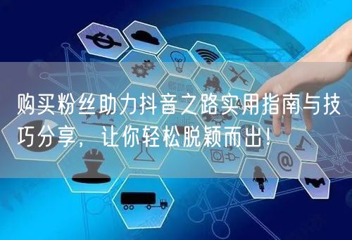 购买粉丝助力抖音之路实用指南与技巧分享，让你轻松脱颖而出！