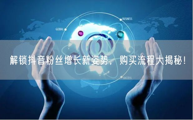 解锁抖音粉丝增长新姿势，购买流程大揭秘！