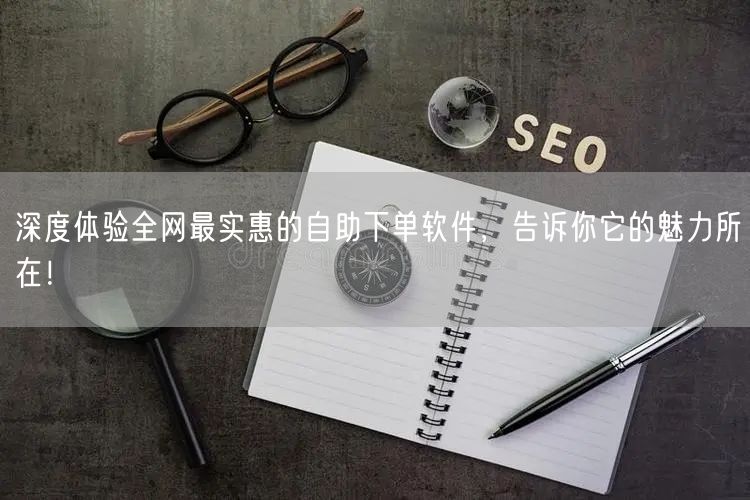深度体验全网最实惠的自助下单软件，告诉你它的魅力所在！